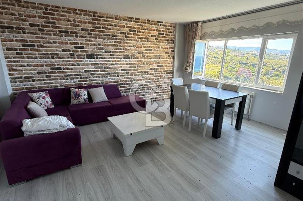 CB NET GAYRİMENKULDEN DENİZ VE DOGA MANZARALI KİRALIK DAİRE