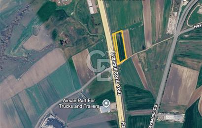 Tekirdağ Çorlu Seymen E-5 Cepheli 7.071 M² Satılık Tarla