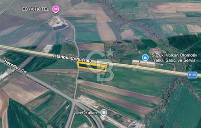 Tekirdağ Çorlu Seymen E-5 Cepheli 7.071 M² Satılık Tarla