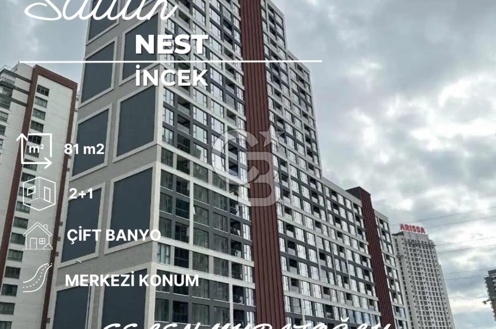 NEST İNCEK' te SATILIK 2+1 25m2 BAHÇELİ - 2 BANYO - K. OTOPARK