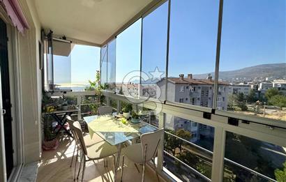 BORNOVA İNÖNÜ’DE DENİZ ve ŞEHİR MANZARALI | FULL TADİLATLI 3+1 SATILIK DAİRE 