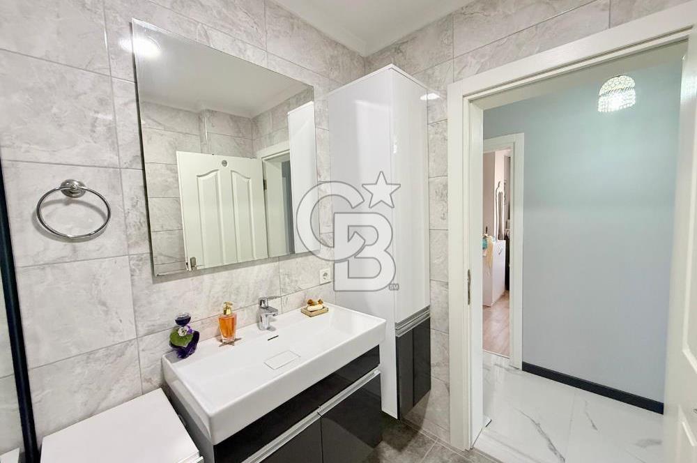 BORNOVA İNÖNÜ’DE DENİZ ve ŞEHİR MANZARALI | FULL TADİLATLI 3+1 SATILIK DAİRE 