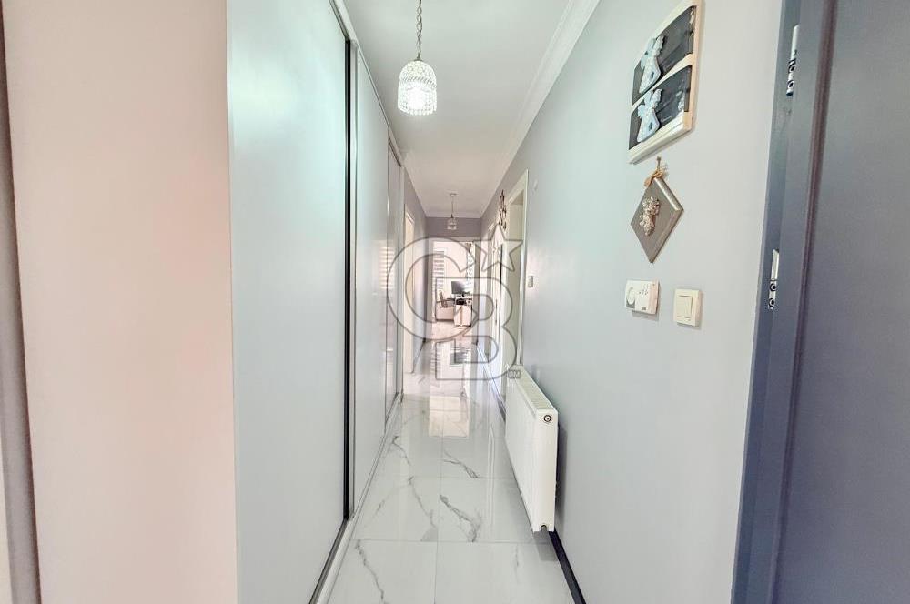 BORNOVA İNÖNÜ’DE DENİZ ve ŞEHİR MANZARALI | FULL TADİLATLI 3+1 SATILIK DAİRE 