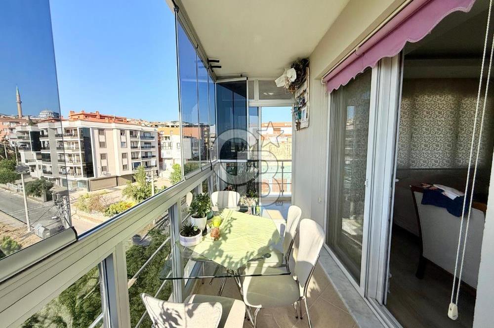BORNOVA İNÖNÜ’DE DENİZ ve ŞEHİR MANZARALI | FULL TADİLATLI 3+1 SATILIK DAİRE 