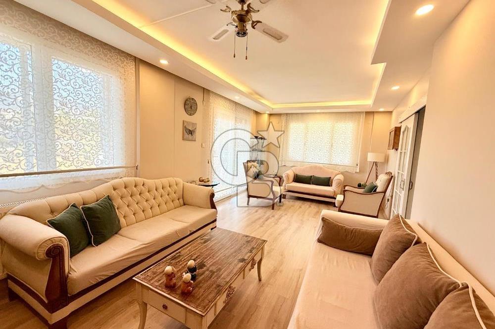 BORNOVA İNÖNÜ’DE DENİZ ve ŞEHİR MANZARALI | FULL TADİLATLI 3+1 SATILIK DAİRE 