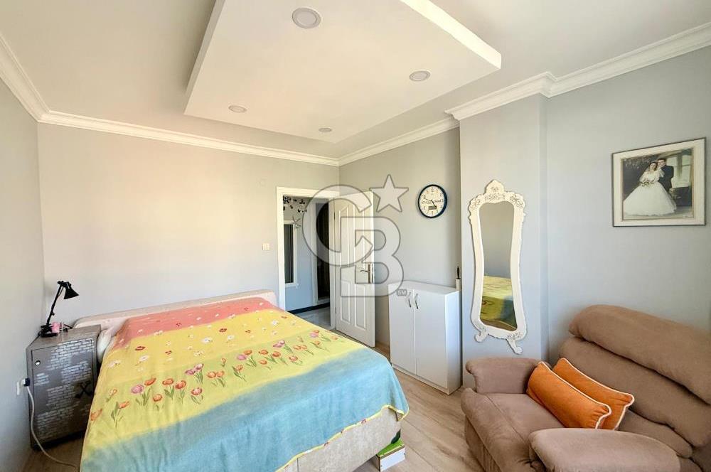 BORNOVA İNÖNÜ’DE DENİZ ve ŞEHİR MANZARALI | FULL TADİLATLI 3+1 SATILIK DAİRE 