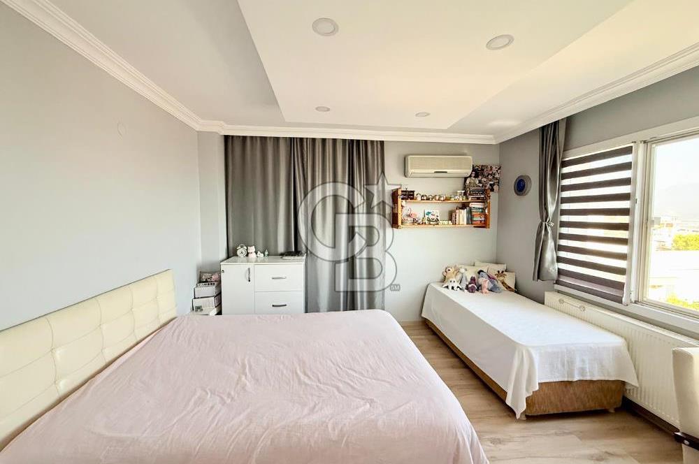 BORNOVA İNÖNÜ’DE DENİZ ve ŞEHİR MANZARALI | FULL TADİLATLI 3+1 SATILIK DAİRE 