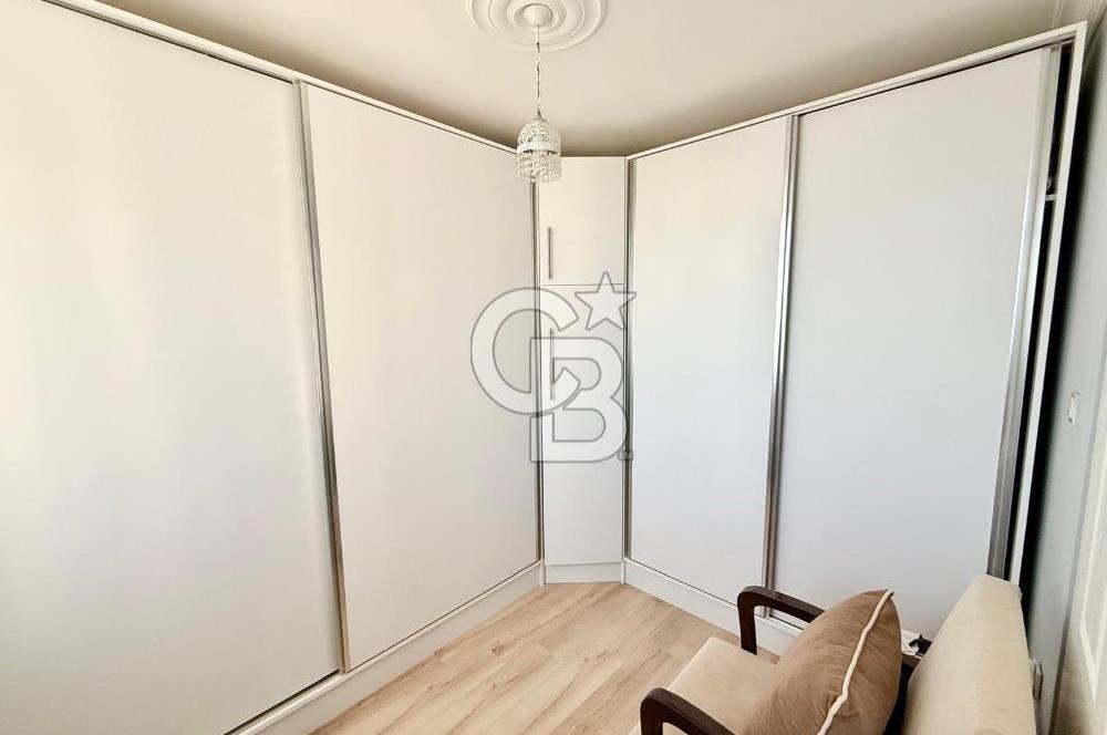 BORNOVA İNÖNÜ’DE DENİZ ve ŞEHİR MANZARALI | FULL TADİLATLI 3+1 SATILIK DAİRE 