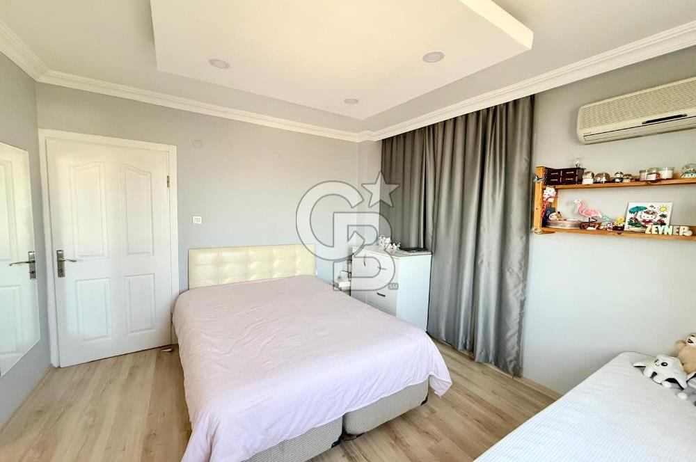 BORNOVA İNÖNÜ’DE DENİZ ve ŞEHİR MANZARALI | FULL TADİLATLI 3+1 SATILIK DAİRE 