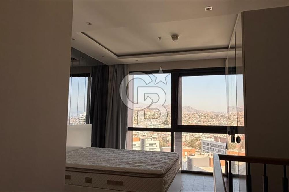 EKMAS MAVİŞEHİR'DE YÜKSEK KATTA SATILIK EŞYALI 1+1 DUBLEKS DAİRE