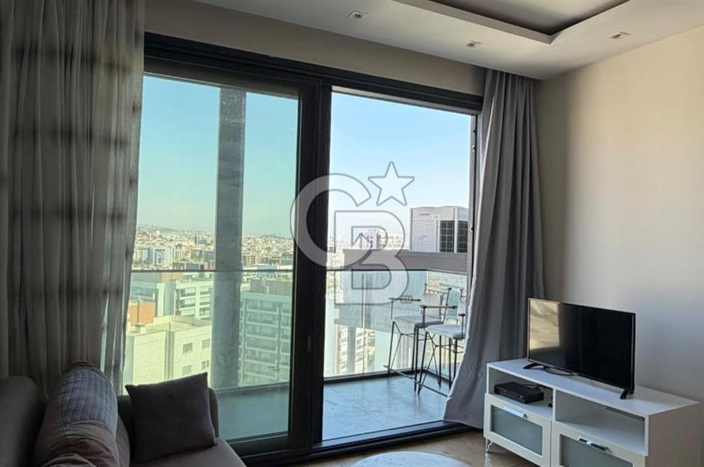 EKMAS MAVİŞEHİR'DE YÜKSEK KATTA SATILIK EŞYALI 1+1 DUBLEKS DAİRE