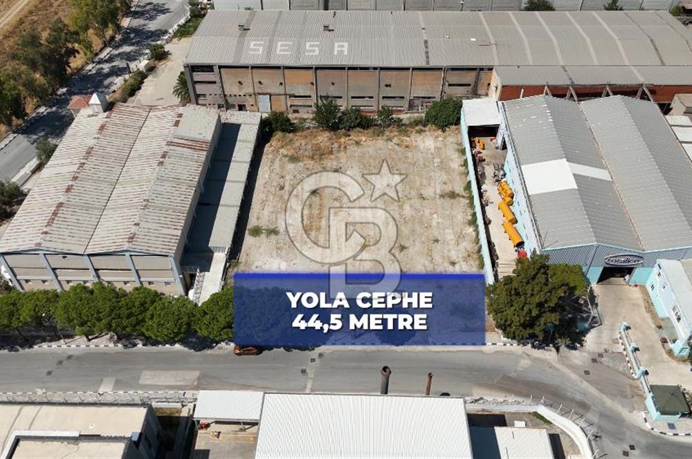 İZBAŞ İzmir Serbest Bölgede Satılık 2.696 m² Arsa