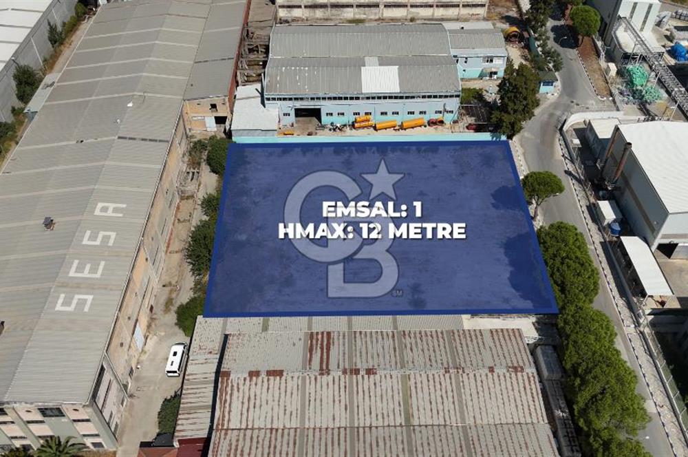 İZBAŞ İzmir Serbest Bölgede Satılık 2.696 m² Arsa