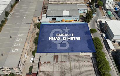 İZBAŞ İzmir Serbest Bölgede Satılık 2.696 m² Arsa