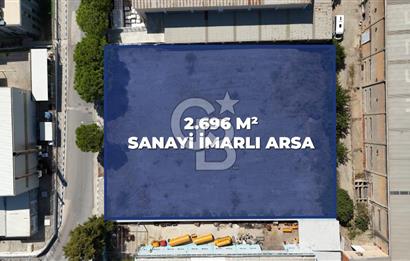 İZBAŞ İzmir Serbest Bölgede Satılık 2.696 m² Arsa