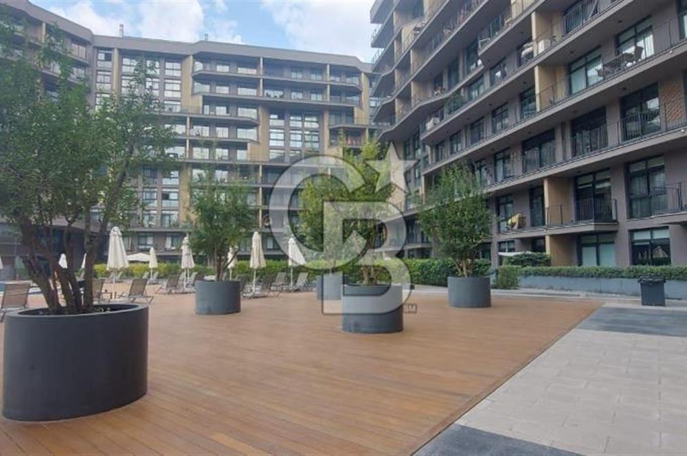 Folkart Time Sitesinde Bahçeli Eşyalı Kiralık 1+0 Stüdyo Daire