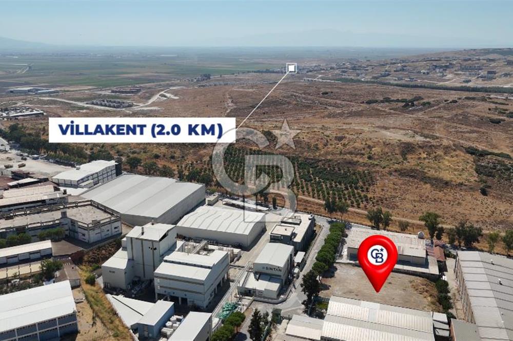 İZBAŞ İzmir Serbest Bölgede Satılık 2.696 m² Arsa