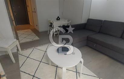 Folkart Time Sitesinde Bahçeli Eşyalı Kiralık 1+0 Stüdyo Daire