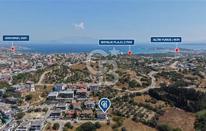 ÇEŞME MUSALLADA ÖNÜ AÇIK | 180 M² NET | GENİŞ HAVUZLU VİLLA