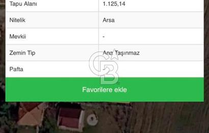 PURSAKLAR KÖSRELİKTE 1.125 M² VİLLA İMARLI, MÜSTAKİL ARSA