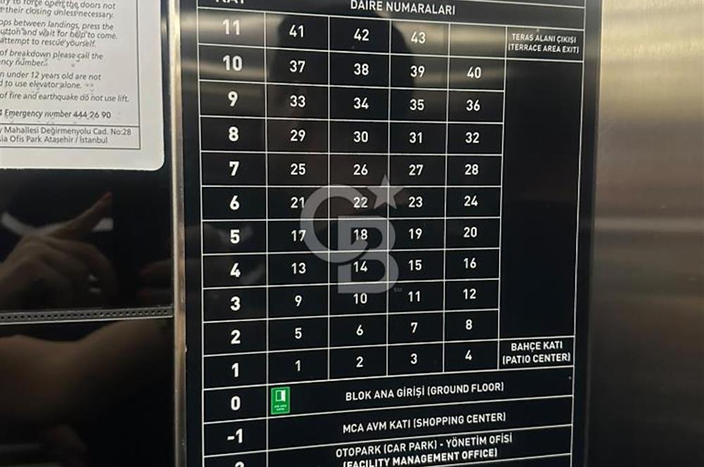 Bağdat Caddesi, Mesa Cadde de 11. Katta Panoramik Manzaralı, 3+1 Lüks Daire