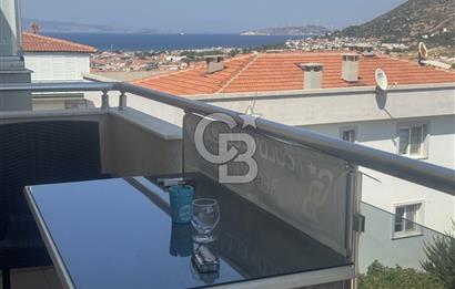 Foça Fevzi Çakmak Mahallesinde Deniz Manzaralı Kiralık 2+1