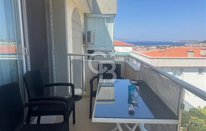 Foça Fevzi Çakmak Mahallesinde Deniz Manzaralı Kiralık 2+1