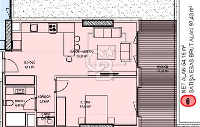 Kenan Bayar'dan | 9. Etapta Fırsat Fiyatlı, 97,4 m² 1+1 Daire