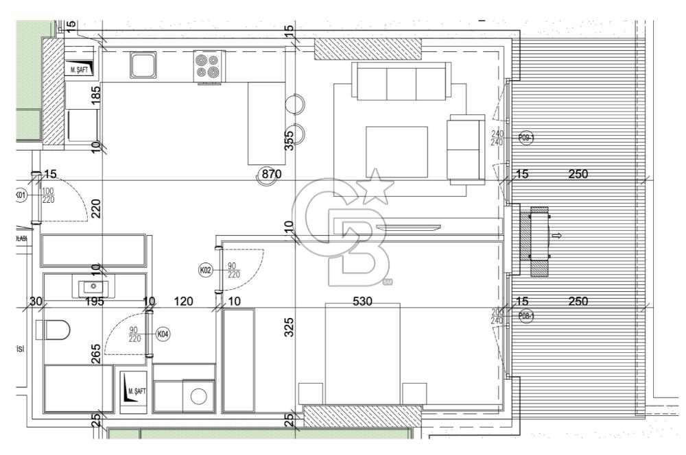 Kenan Bayar'dan | 9. Etapta Fırsat Fiyatlı, 97,4 m² 1+1 Daire
