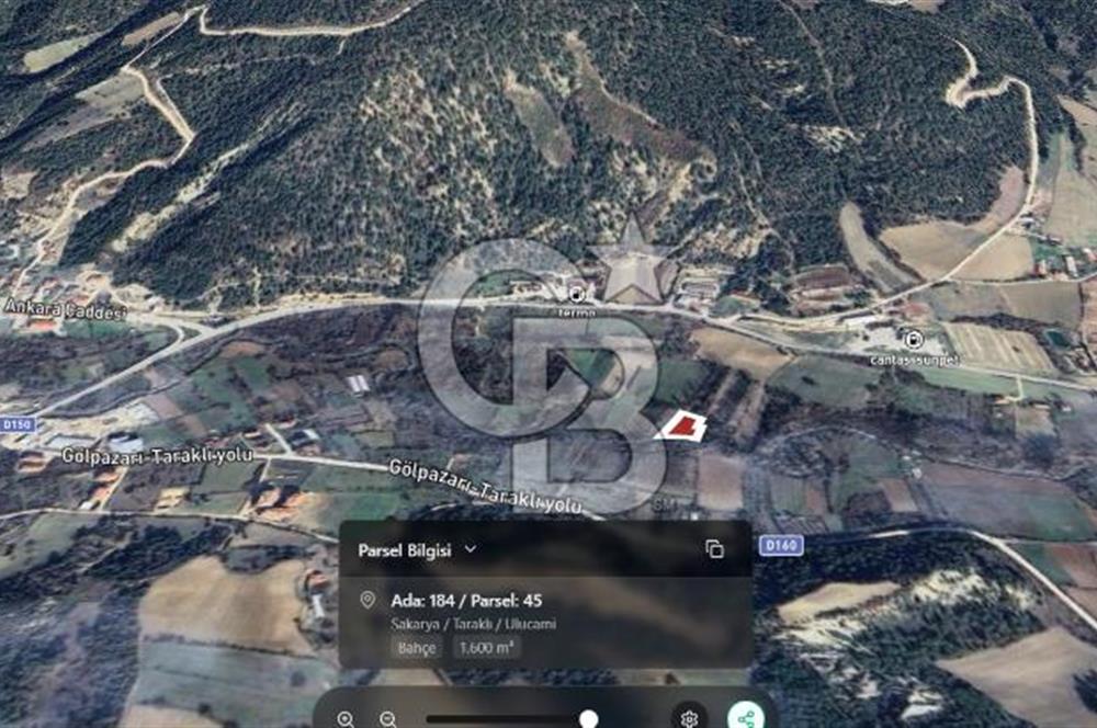 CB ENVOY TARAKLI ULUCAMİ'DE YOLA YAKIN 1600M² YATIRIMLIK BAHÇE