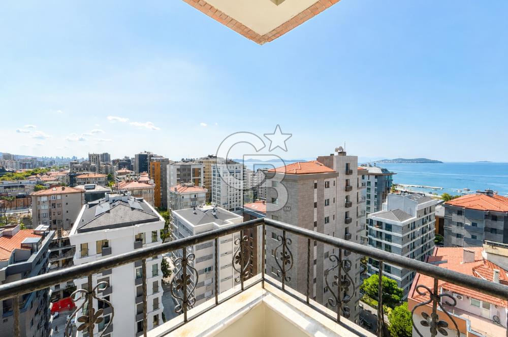 ERENKÖY'DE DENİZ MANZARALI CADDEYE 1. DK 4+1 225M2 BALKONLU