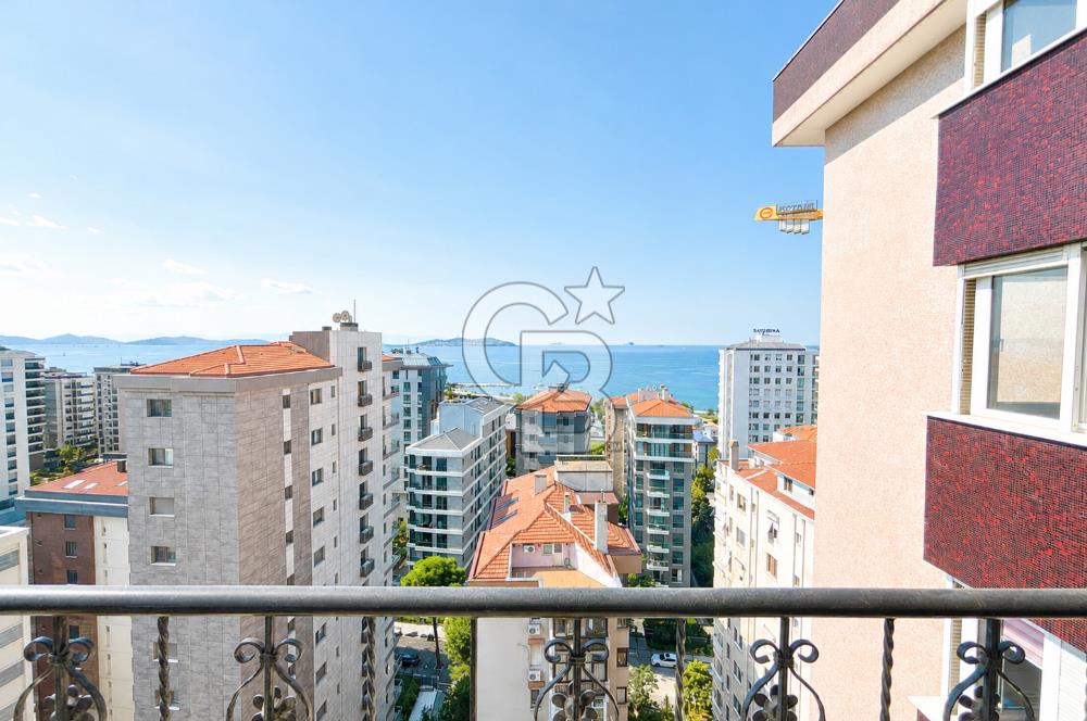 ERENKÖY'DE DENİZ MANZARALI CADDEYE 1. DK 4+1 225M2 BALKONLU