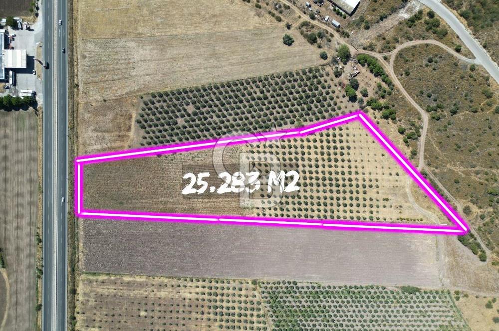 İZMİR-ÇANAKKALE KARAYOLU ÜZERİNDE SATILIK FIRSAT ARAZİ