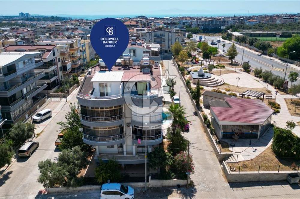 Didim Yeni Mahallede Satılık Eşyalı 4+1 Çatı Dubleks