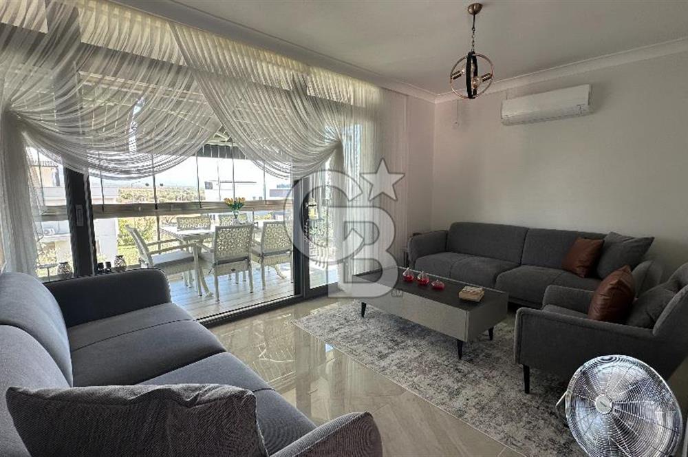Havuzlu Sitede Bahçeli Masrafsız 2+1 Satılık Daire