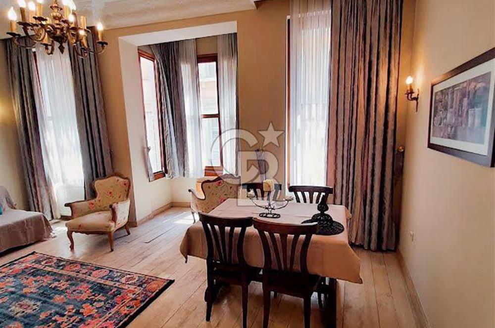Beyoğlu Asmalı Mescit'te Kiralık Eşyalı 1+1 Daire