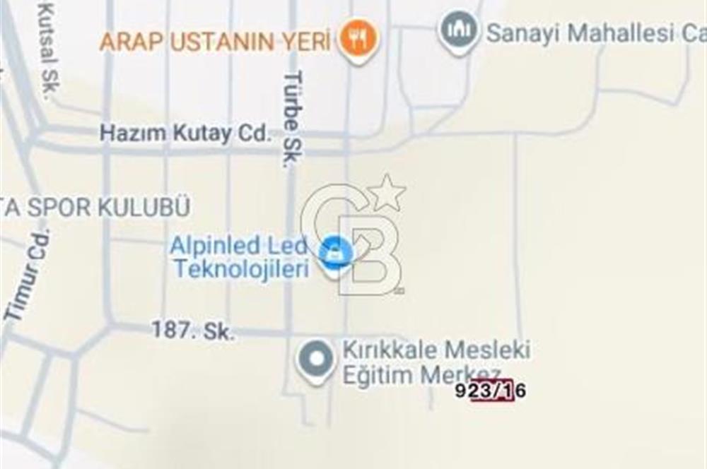 KIRIKKALE YAHŞİHAN 730 M2 TEK TAPU TİCARİ PARSEL SATILIK ARSA