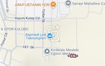 KIRIKKALE YAHŞİHAN 730 M2 TEK TAPU TİCARİ PARSEL SATILIK ARSA