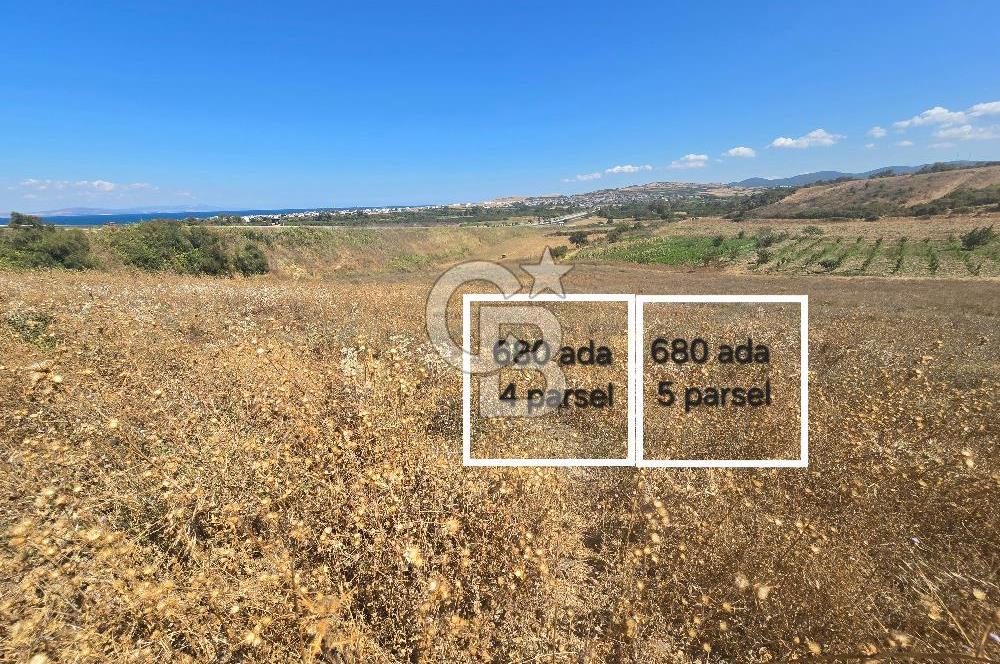 Çanakkale Lapseki Çardak'ta Satılık Deniz Manzaralı Arsa