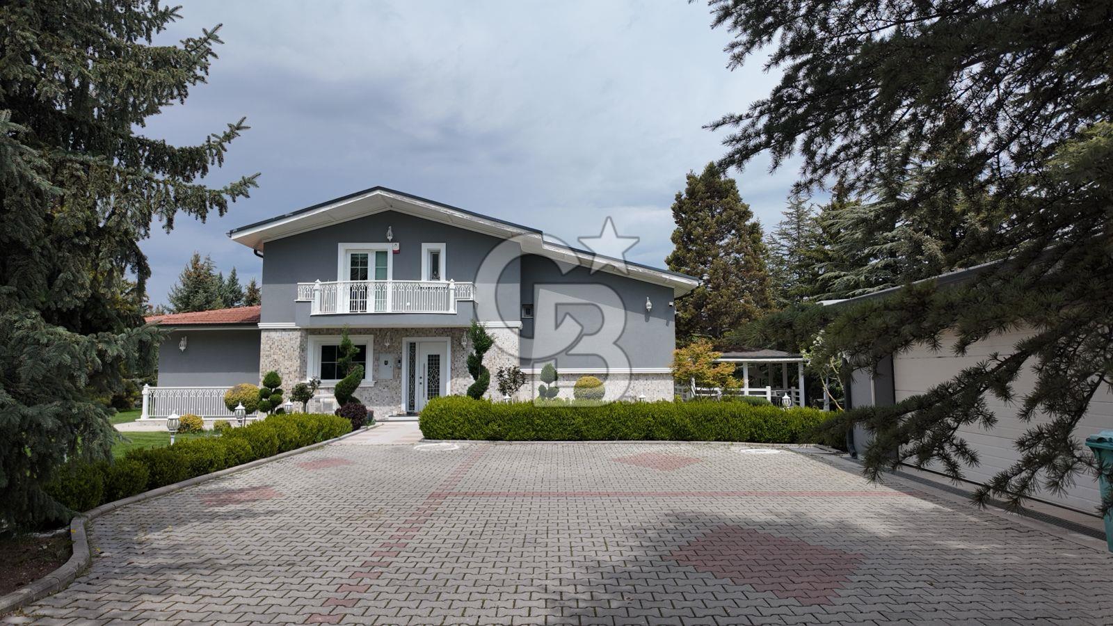 GÖLBAŞI RÜYAKENT'TE ÖZEL MİMARİ TASARIM  2.250 M² DEV BAHÇELİ  ULTRA LÜKS 5+1 VİLLA