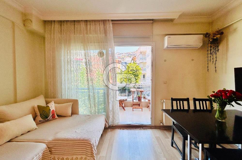 BAYRAKLI MERKEZİNDE SATILIK MASRAFSIZ ARA KAT DAİRE