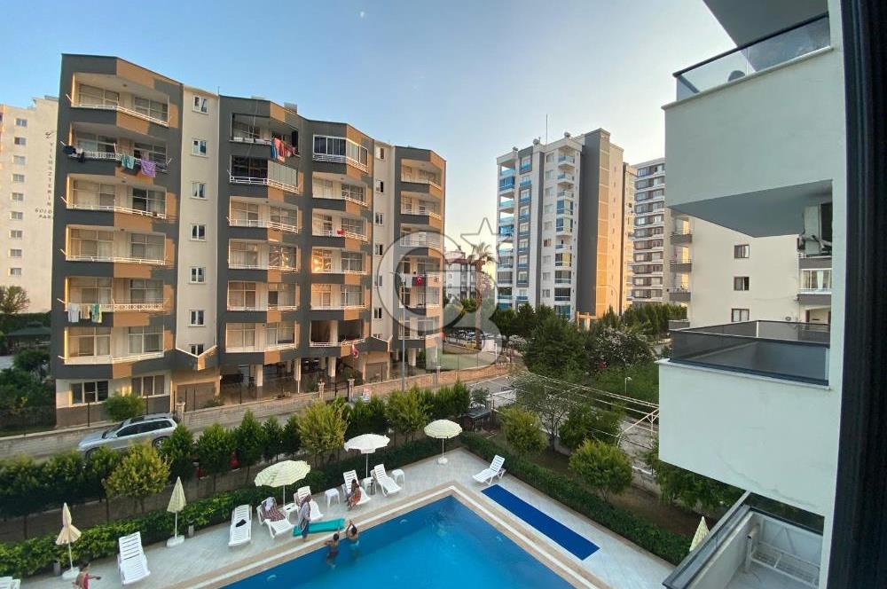 MERSİN ERDEMLİ HAVUZLU SİTEDE DENİZE 400 M. 1+1 SATILIK DAİRE