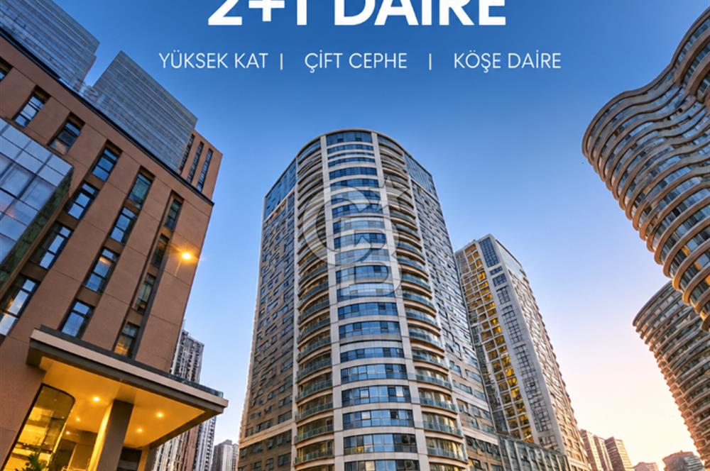 Medyan Kadıköy'de 18. Kat 2+1 | Metroya 5 DK