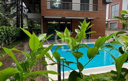 Tuzla Sahilde 275 m2 Havuzlu 4+2 Yeni Kiralık Triplex Villa