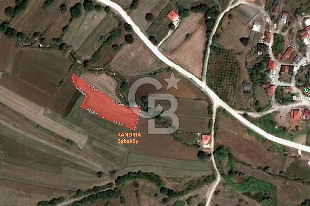 KANDIRA BABAKÖY MAHALLESİNDE YATIRIMLIK TARLA