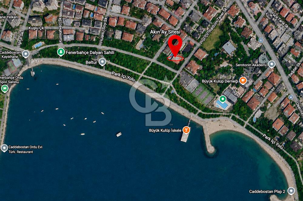 CADDEBOSTAN YALI PARSELDE, DENİZ ve DOĞA MANZARALI 5+1