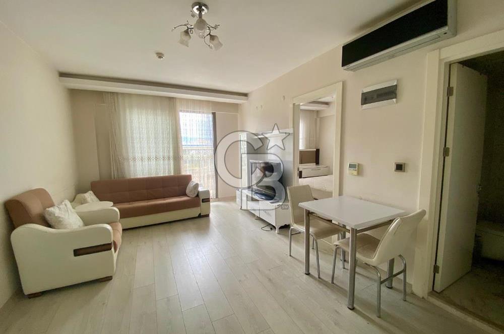 Bornova Avcılar Cadde Teras'ta Eşyalı 1+1 Kiralık Daire
