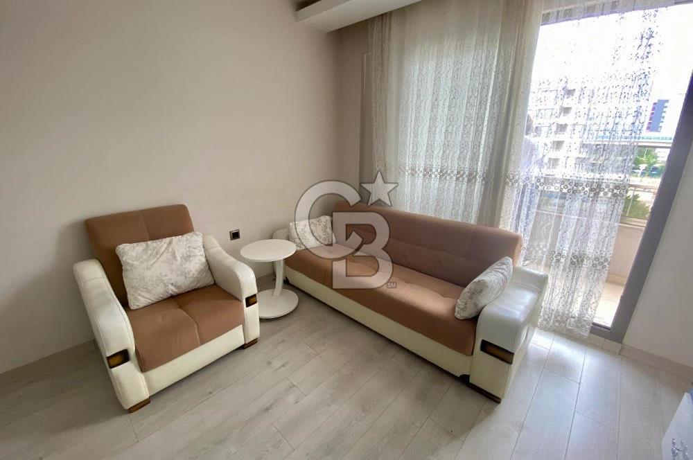 Bornova Avcılar Cadde Teras'ta Eşyalı 1+1 Kiralık Daire