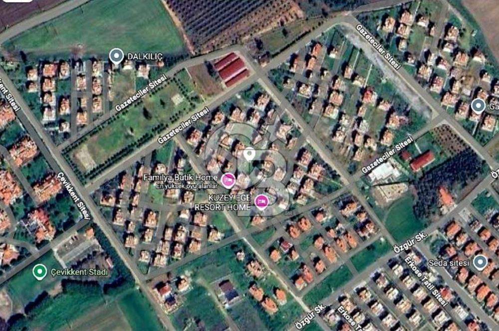 Dikili Salihleraltı Gazeteciler Sitesi'nde Villa İmarlı Arsa