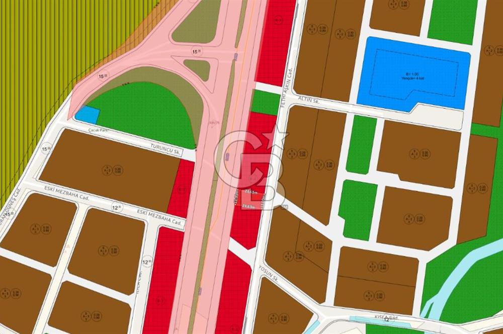 KANDIRA MERKEZ KERPE-KEFKEN YOLUNA CEPHELİ TİCARİ + KONUT ARSA